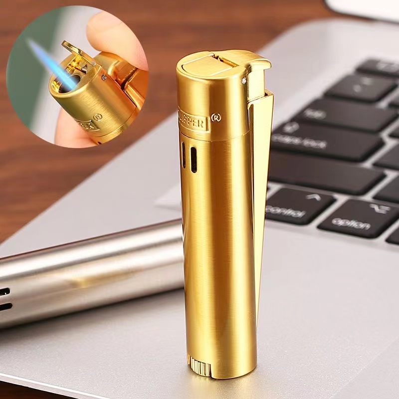 Men Accessories Gadgets - Pemotong logam butana pemantik Gas tahan