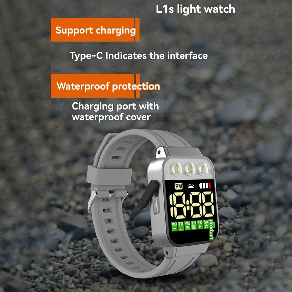 Men Accessories Gadgets - HAPPY DIAN! Jam Tangan Elektronik LED
