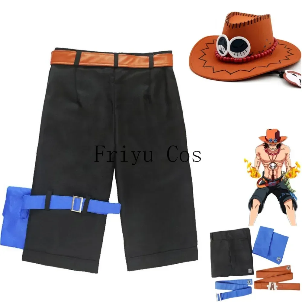Men'S Accessories Japan - Kostum Cosplay Anime Portgas·D· Ace Bajak