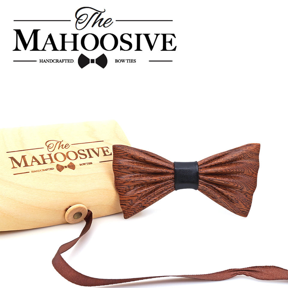 Men'S Accessories On Sale - Dasi Kupu-kupu Kayu Pria Desainer Fashion