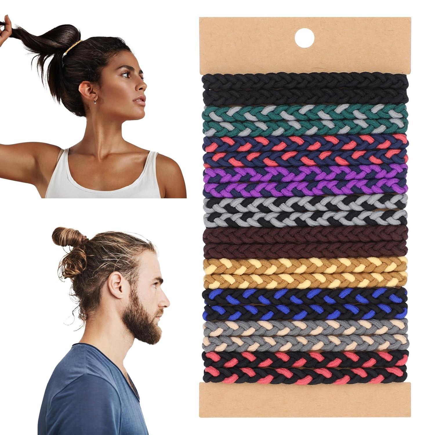 Men'S Accessories Holder - 10 Buah Gelang Ikat Rambut Boho