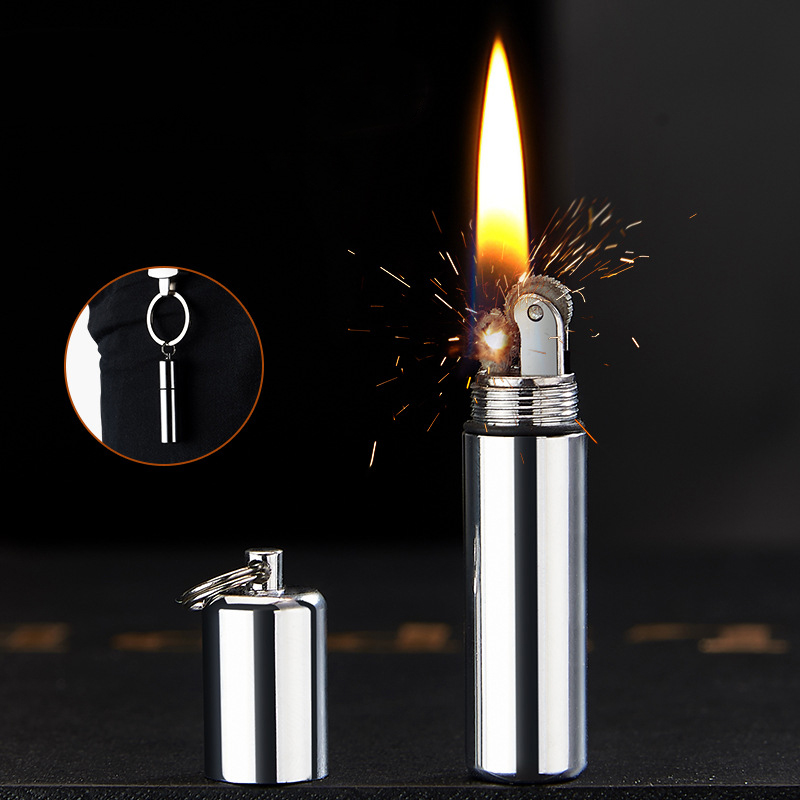 Men Accessories Gadgets - Logam Tahan Angin Bensin Minyak Tanah