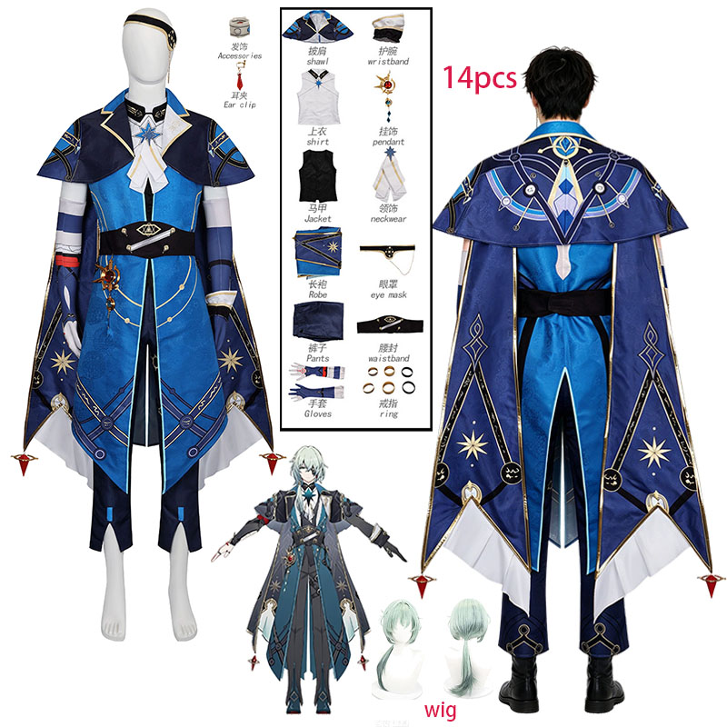 Men'S Accessories Japan - Kostum Cosplay WHH Anime Game Honkai