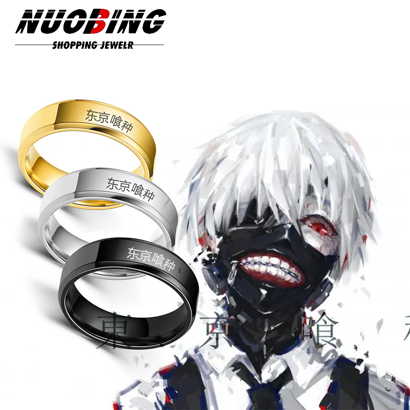 Men Accessories Wedding - Cincin Baja Tahan Karat Permainan Peran