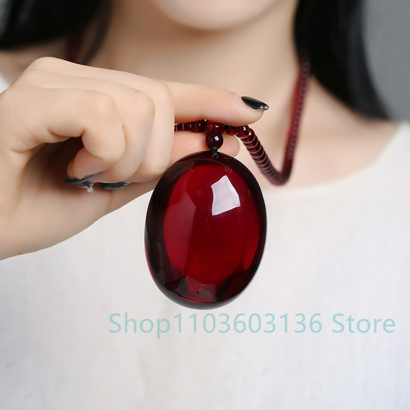 Men Accessories Ethnic - Kalung liontin lilin lebah kuning Natural