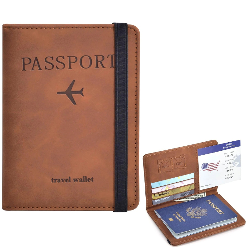Men'S Accessories Essentials - Dompet Penutup Paspor Perjalanan, Aksesoris Penting