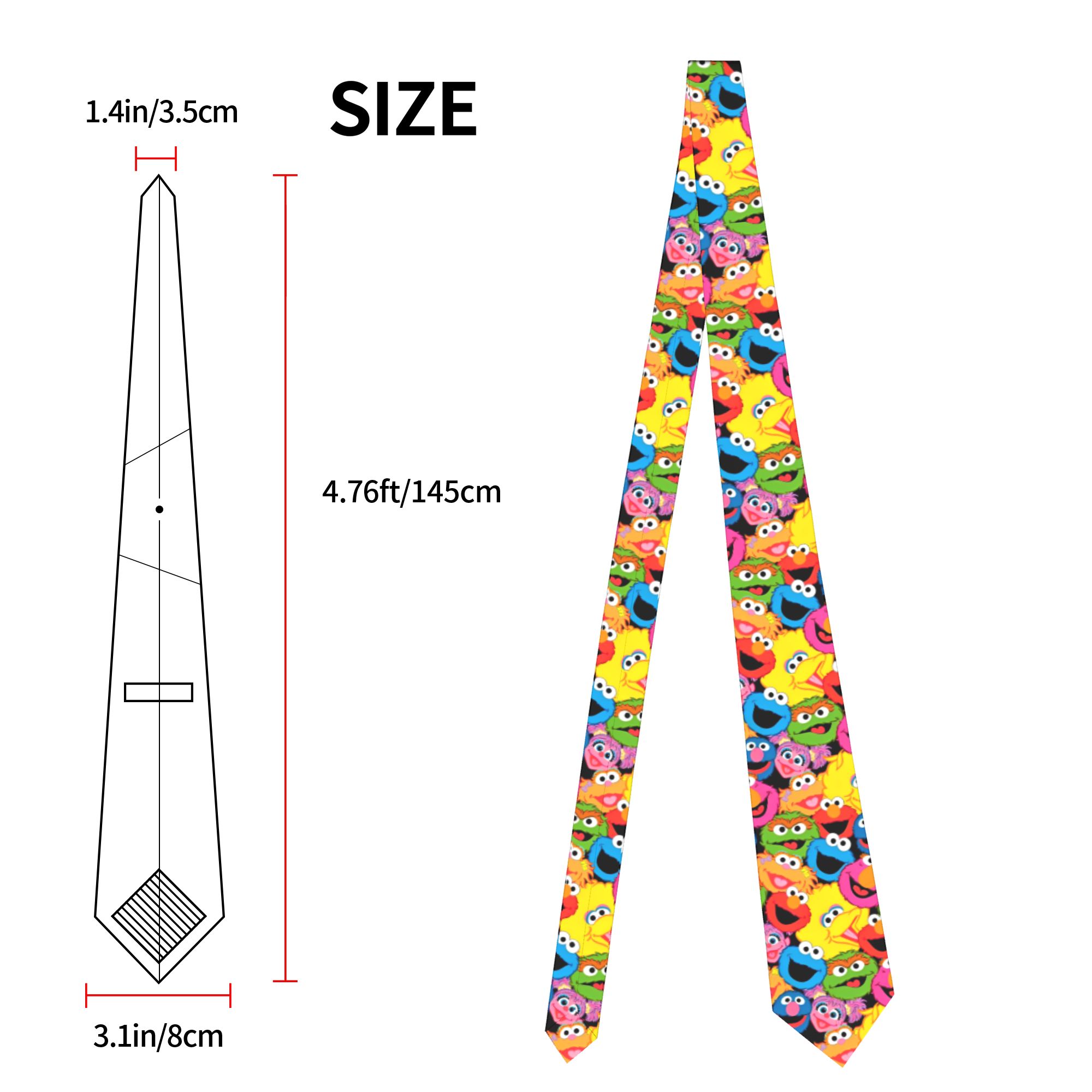 Dasi Kartun Komedi Sesames Str - Men Accessories Wedding ulasan dan harga
