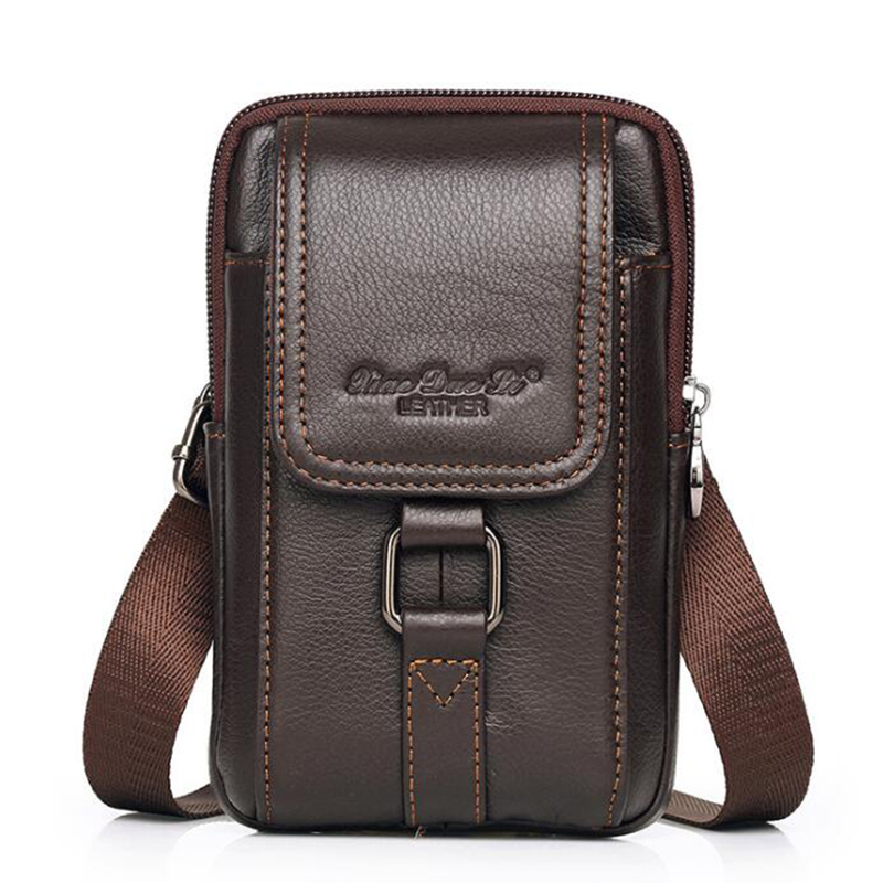 Tas selempang kulit asli pria, - Men Accessories Box ulasan dan harga