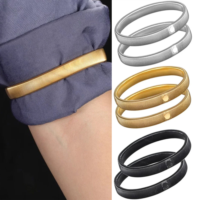 2 Buah Penahan Lengan Kemeja E - Men'S Accessories Holder ulasan dan harga