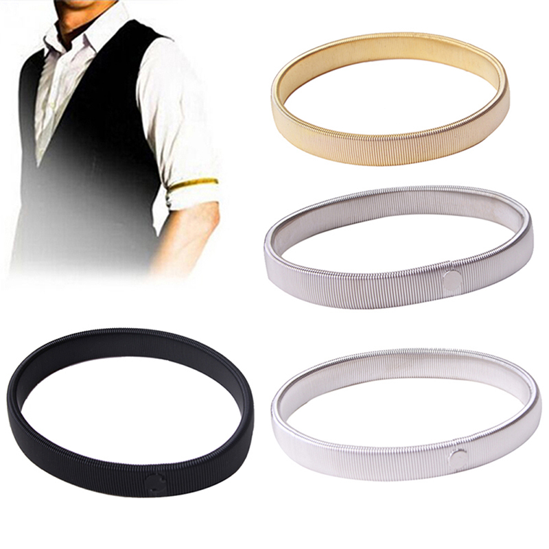2 Buah Penahan Lengan Kemeja E - Men'S Accessories Holder ulasan dan harga