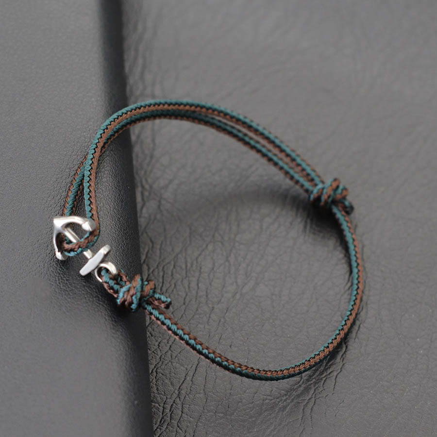 Gelang Tali Tipis Jangkar Mini - Men Accessories Ethnic ulasan dan harga