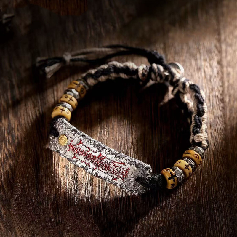 Gelang Rantai Kepang Gaya Etni - Men Accessories Ethnic ulasan dan harga
