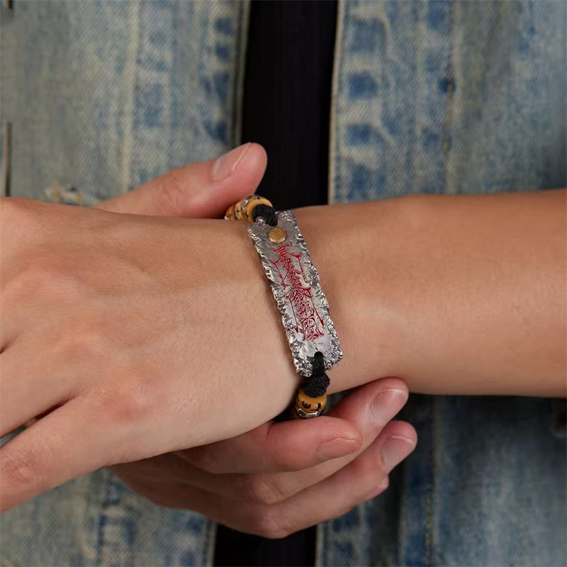 Gelang Rantai Kepang Gaya Etni - Men Accessories Ethnic ulasan dan harga