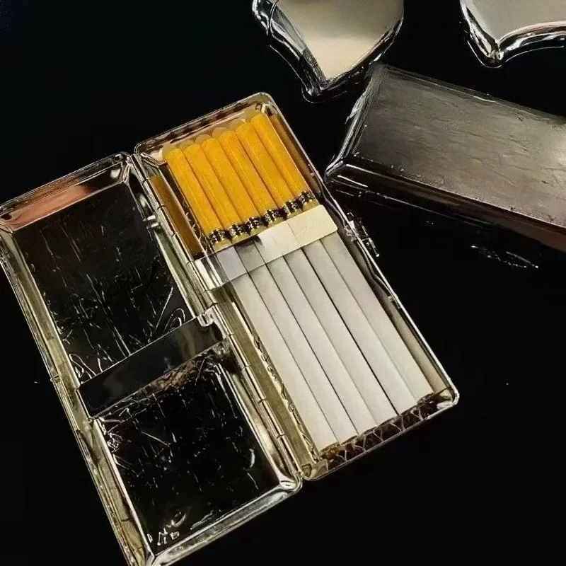 Kotak Rokok Logam Paduan Mewah - Men Accessories Gadgets ulasan dan harga