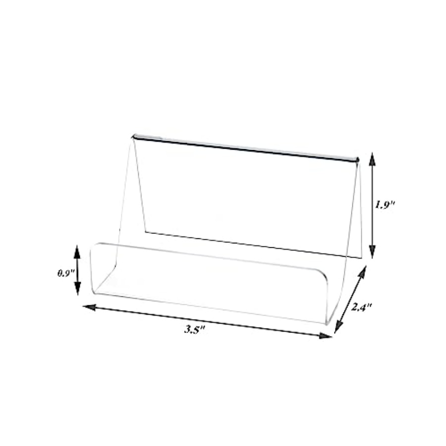 Tempat Kartu Nama Akrilik untu - Men'S Accessories Holder ulasan dan harga
