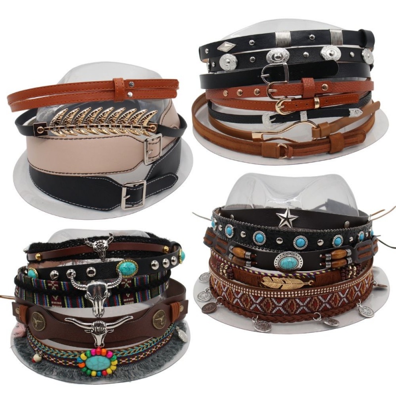 Sabuk Gaya Etnik Retro, Ikat K - Men Accessories Ethnic ulasan dan harga