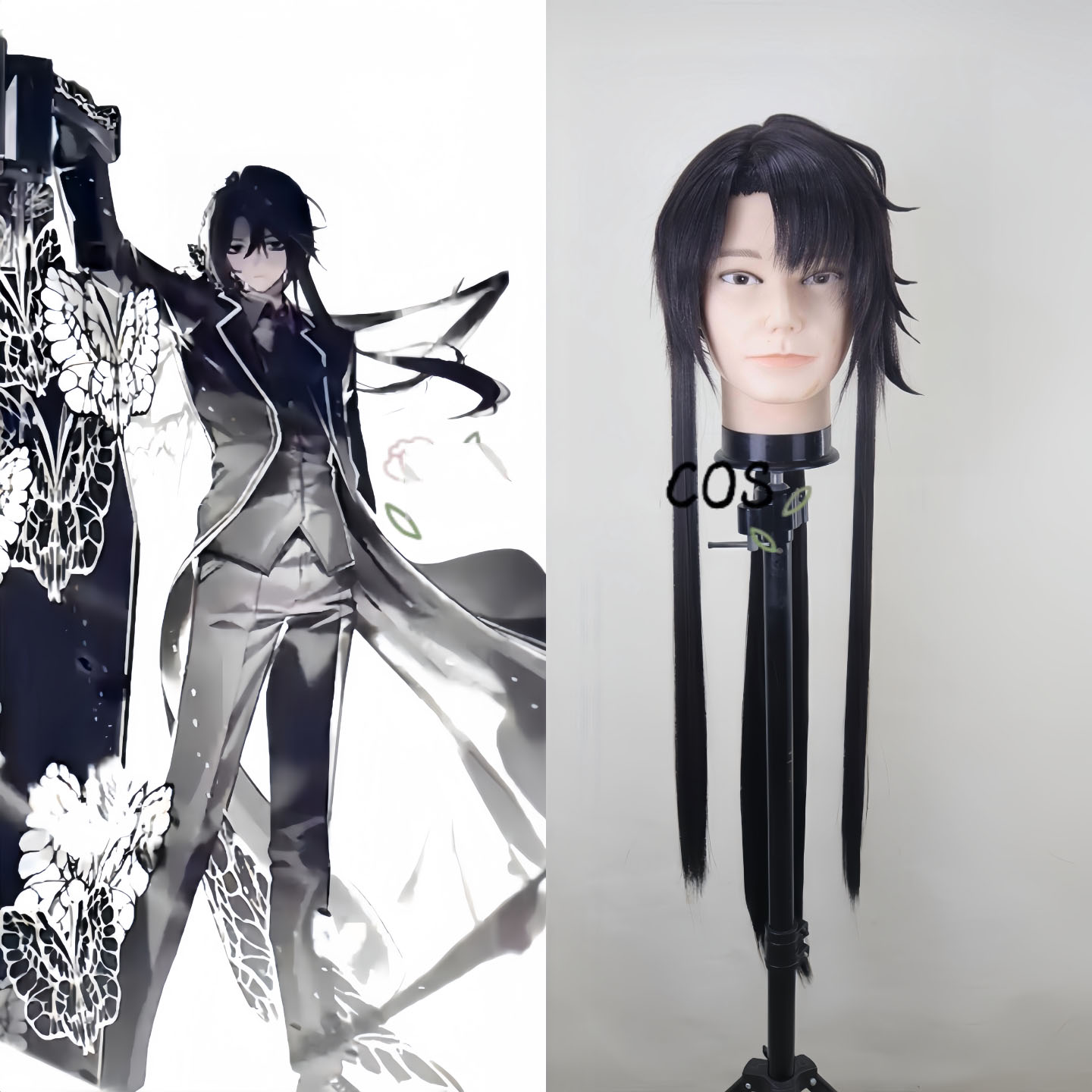 Wig Cosplay Kupu-Kupu Mati Mal - Men'S Accessories Japan ulasan dan harga