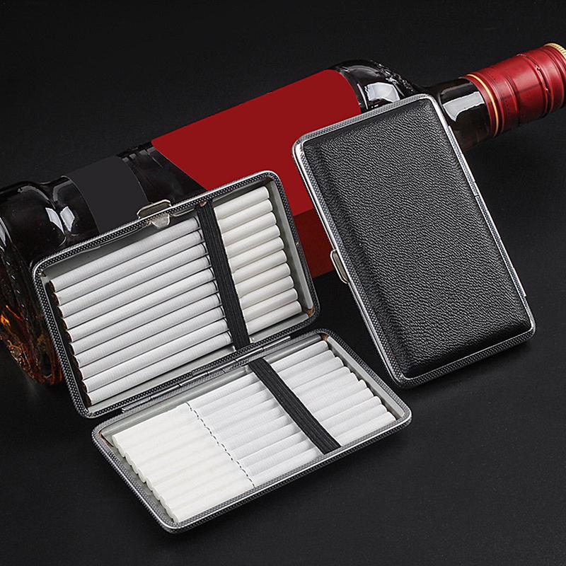 Kotak rokok kulit PU Aksesori  - Men Accessories Gadgets ulasan dan harga