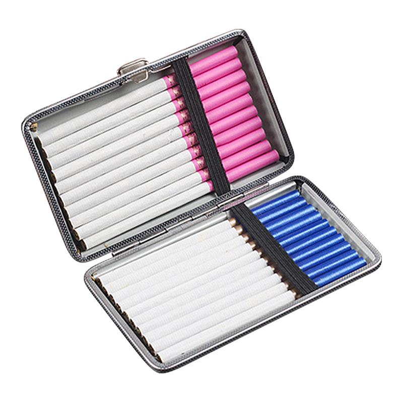 Kotak rokok kulit PU Aksesori  - Men Accessories Gadgets ulasan dan harga