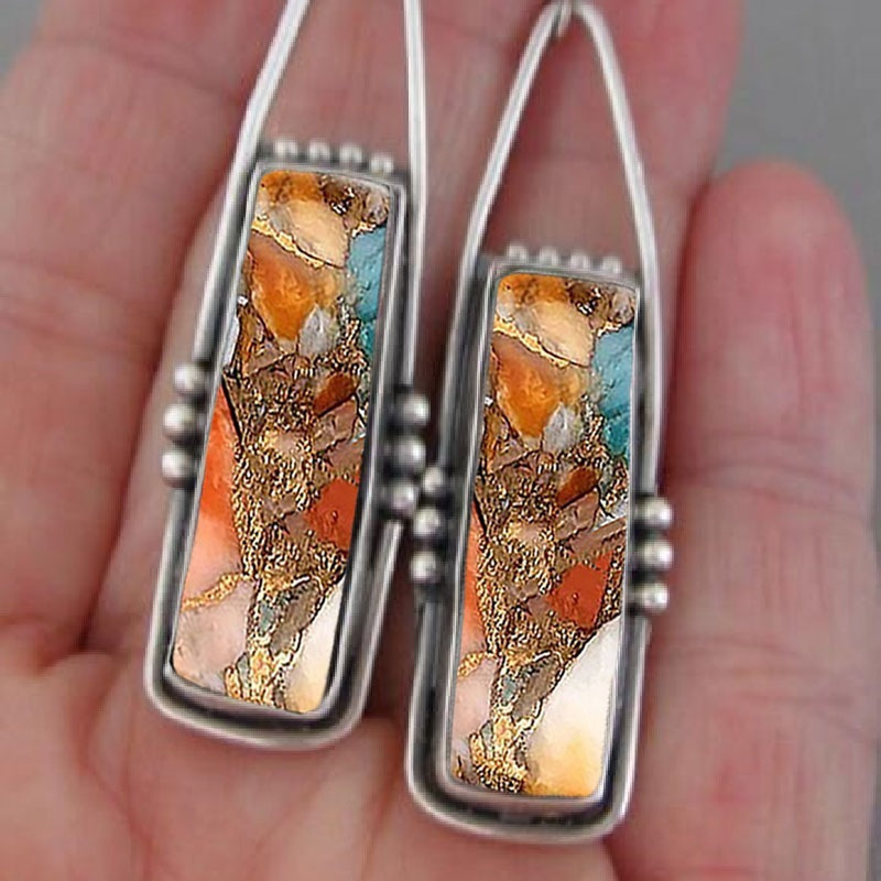2 buah anting Bohemia Retro im - Men Accessories Ethnic ulasan dan harga