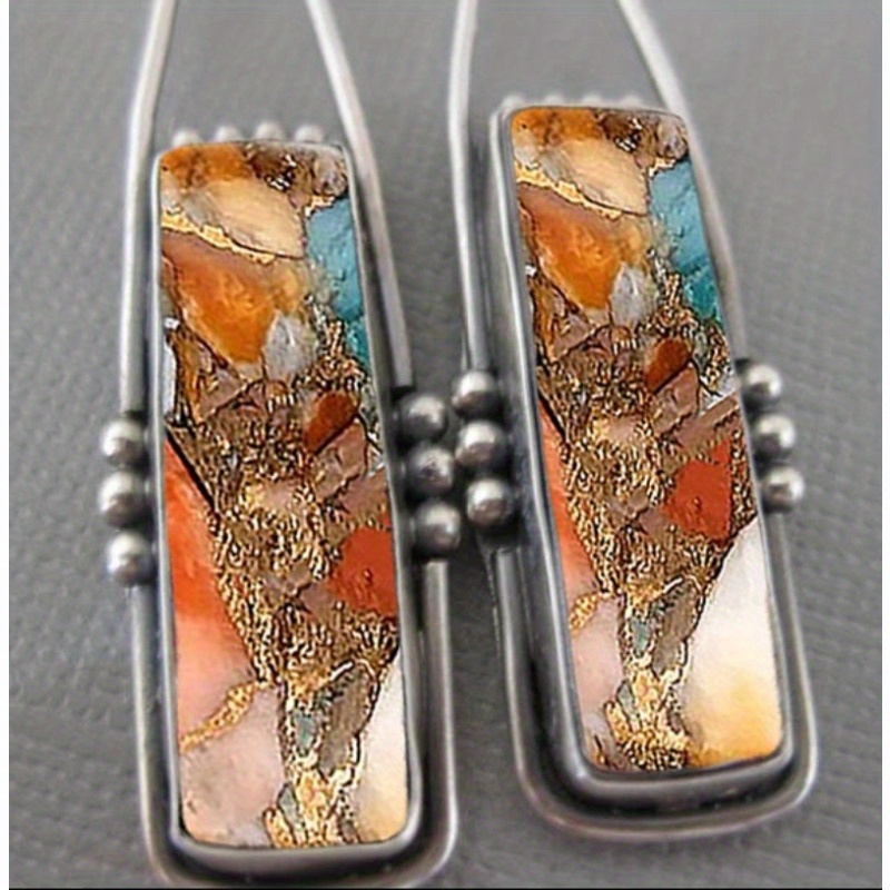 2 buah anting Bohemia Retro im - Men Accessories Ethnic ulasan dan harga