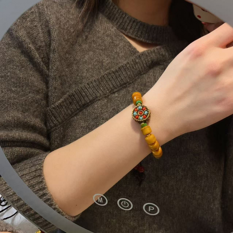Gelang Nepal Cocok Tulang Yak  - Men Accessories Nepal ulasan dan harga