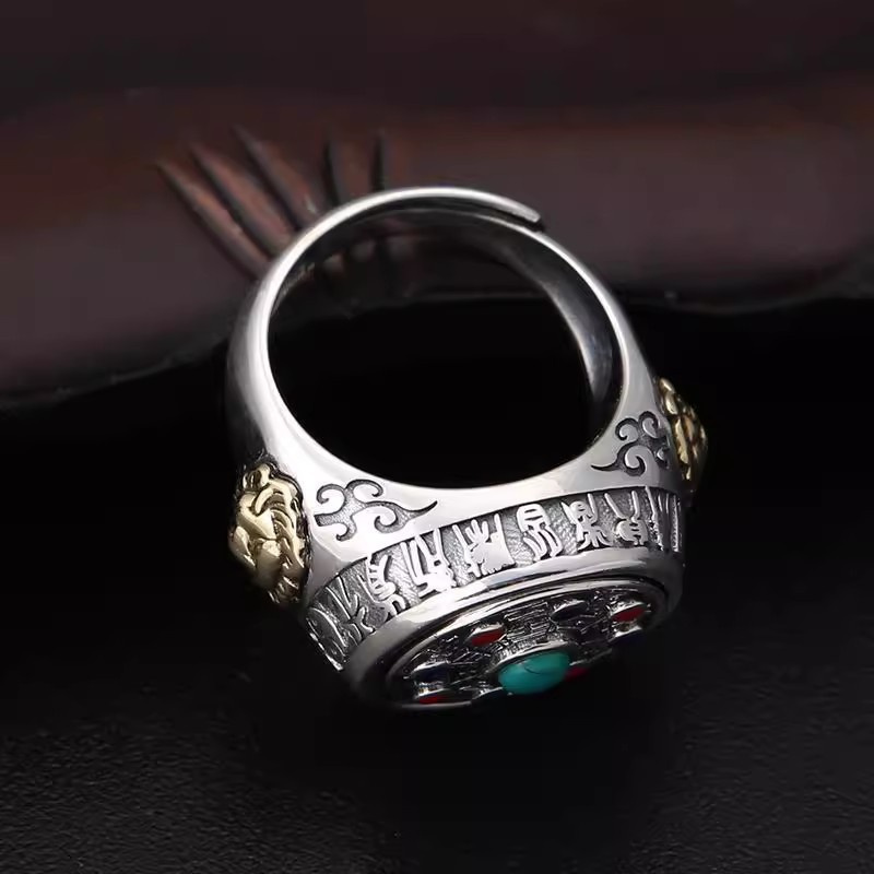Cincin Enamel Berwarna Gaya Et - Men Accessories Ethnic ulasan dan harga