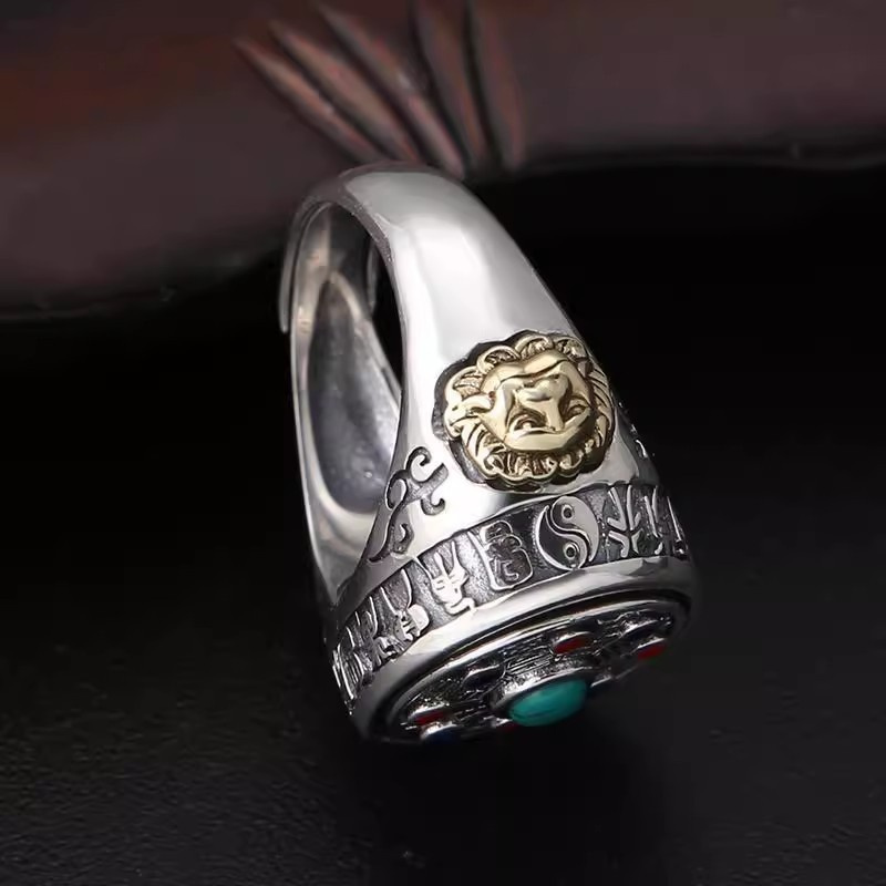 Cincin Enamel Berwarna Gaya Et - Men Accessories Ethnic ulasan dan harga