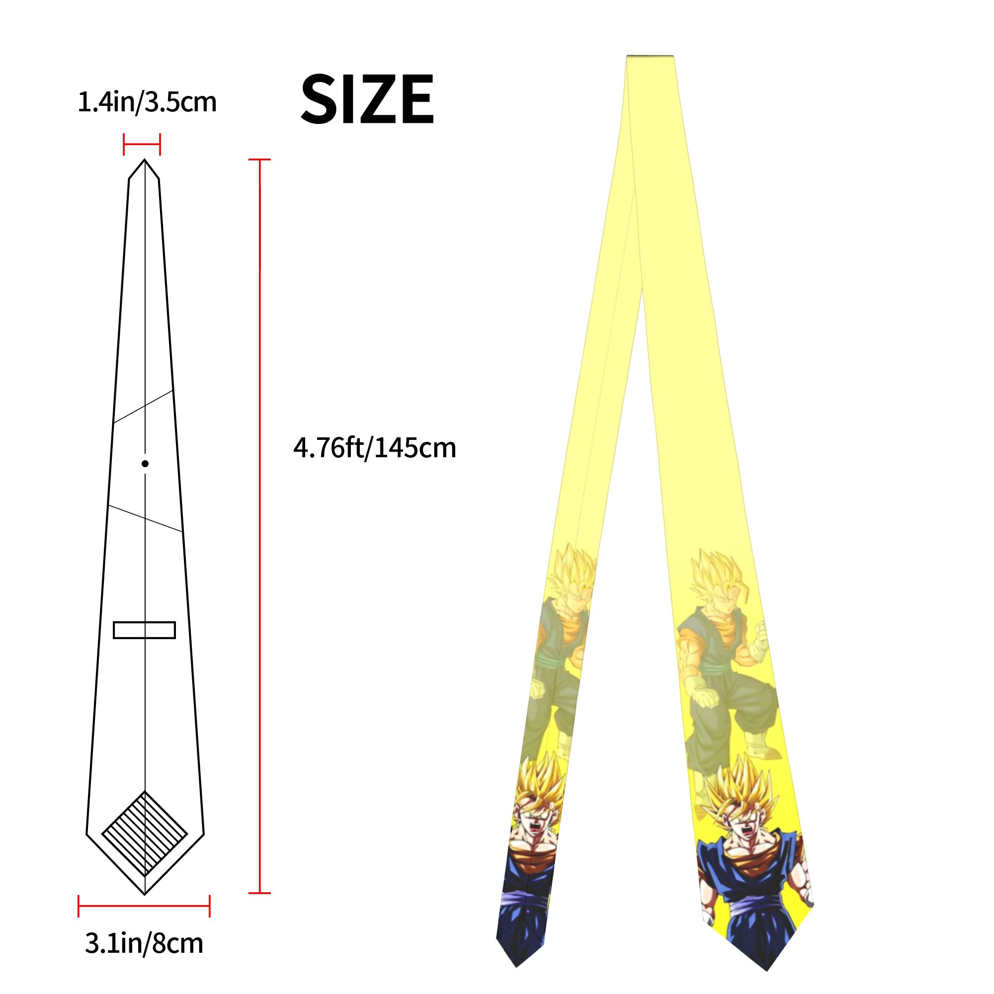 Dasi Pola Karakter DBZ Z Unise - Men Accessories Wedding ulasan dan harga