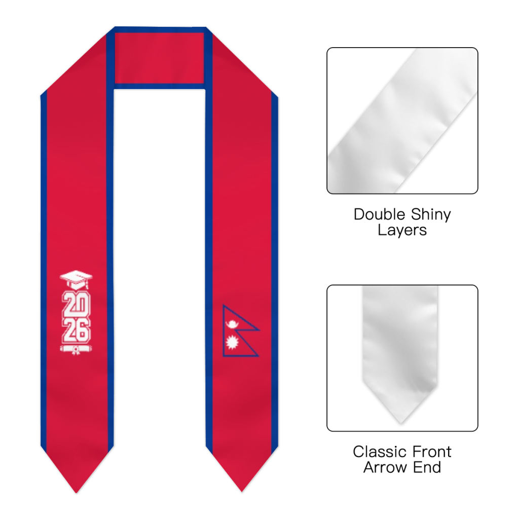 Selendang Wisuda Bendera Nepal - Men Accessories Nepal ulasan dan harga