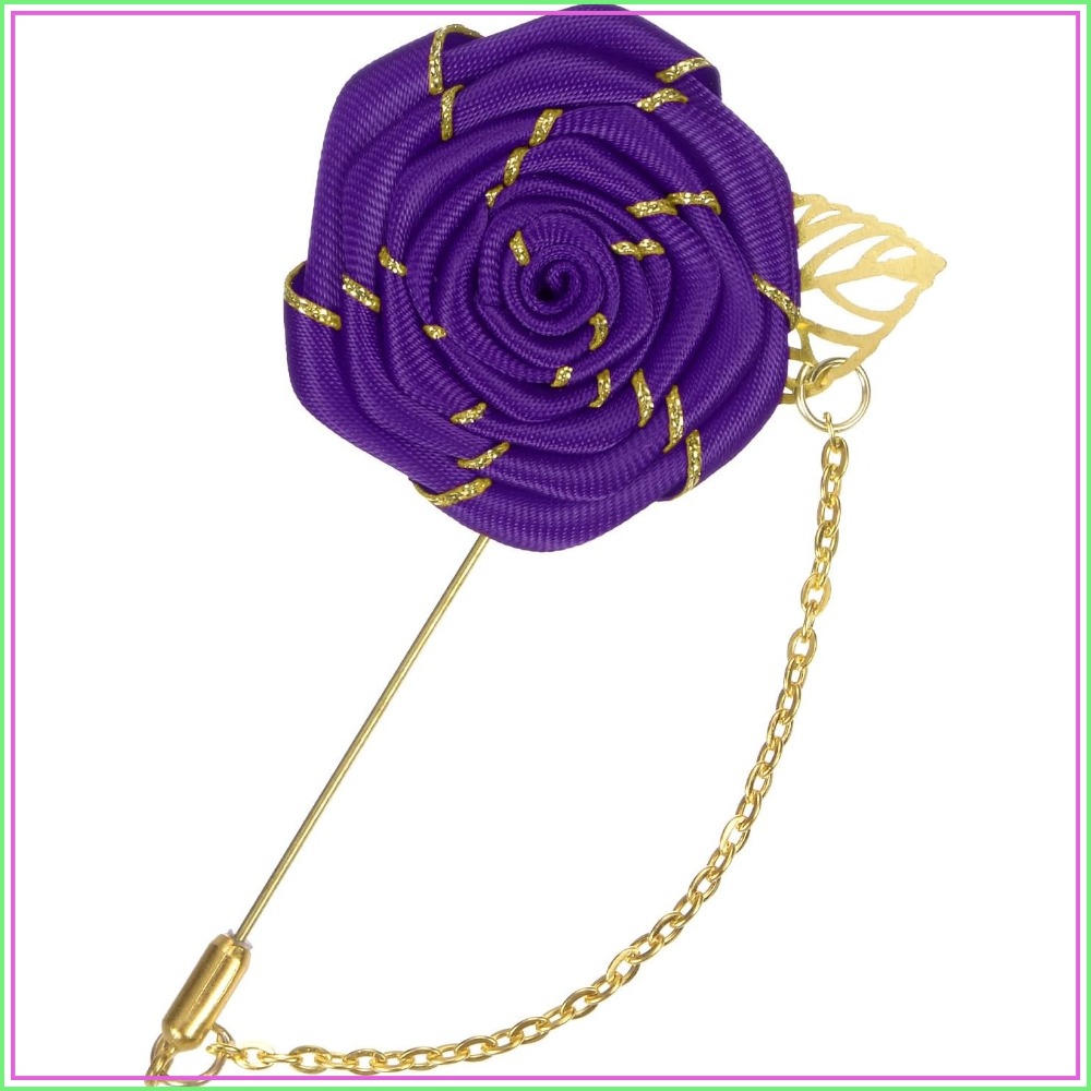 Bros Pin Bunga Mawar Kain deng - Men Accessories Wedding ulasan dan harga